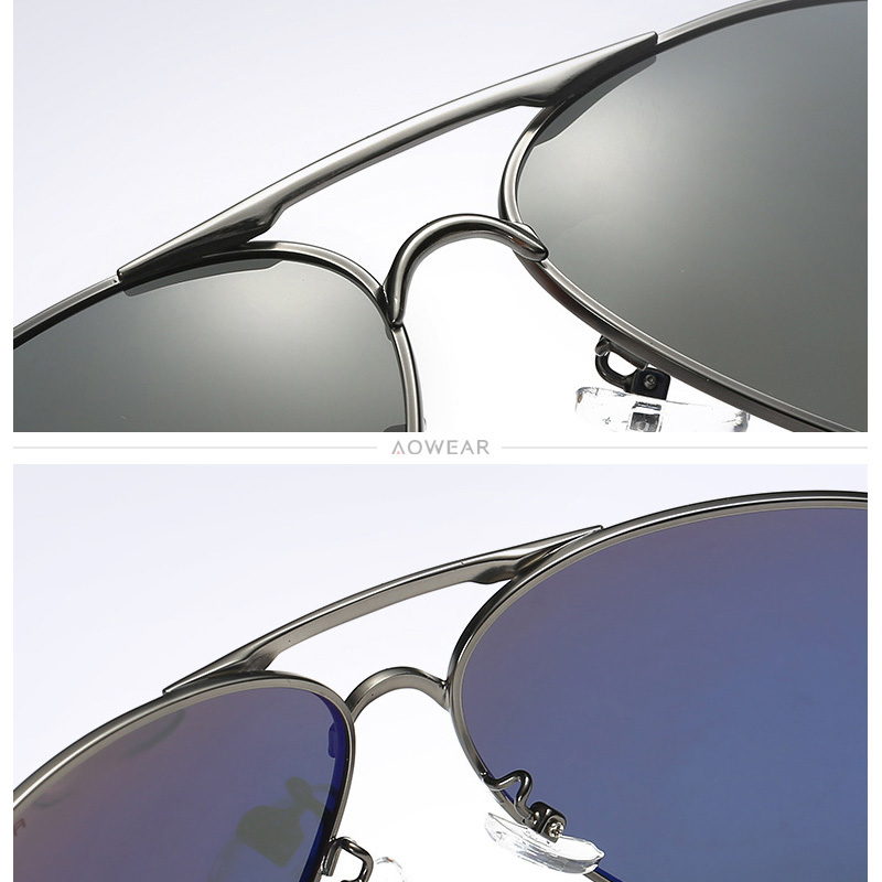AOWEAR Men's Aviation Sunglass - Sunglasses Aviator Polarized 评论和价格